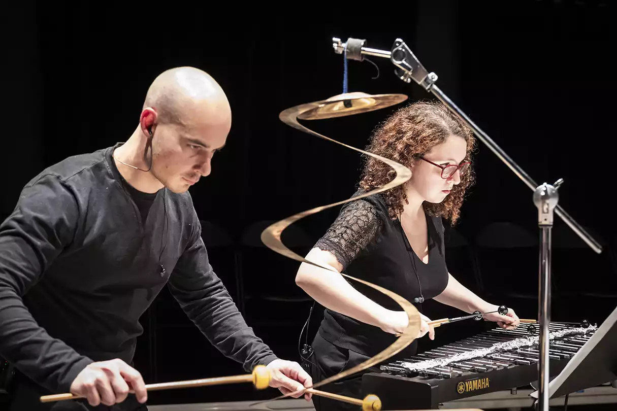 Adrien Trybucki - Les étoiles s'évaporent - Lueurs réminiscentes (François Volpe - Eklekto Geneva percussion center) - 11th Oct 2024